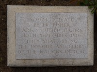 Struma Military Cemetery - Fisher, Peter